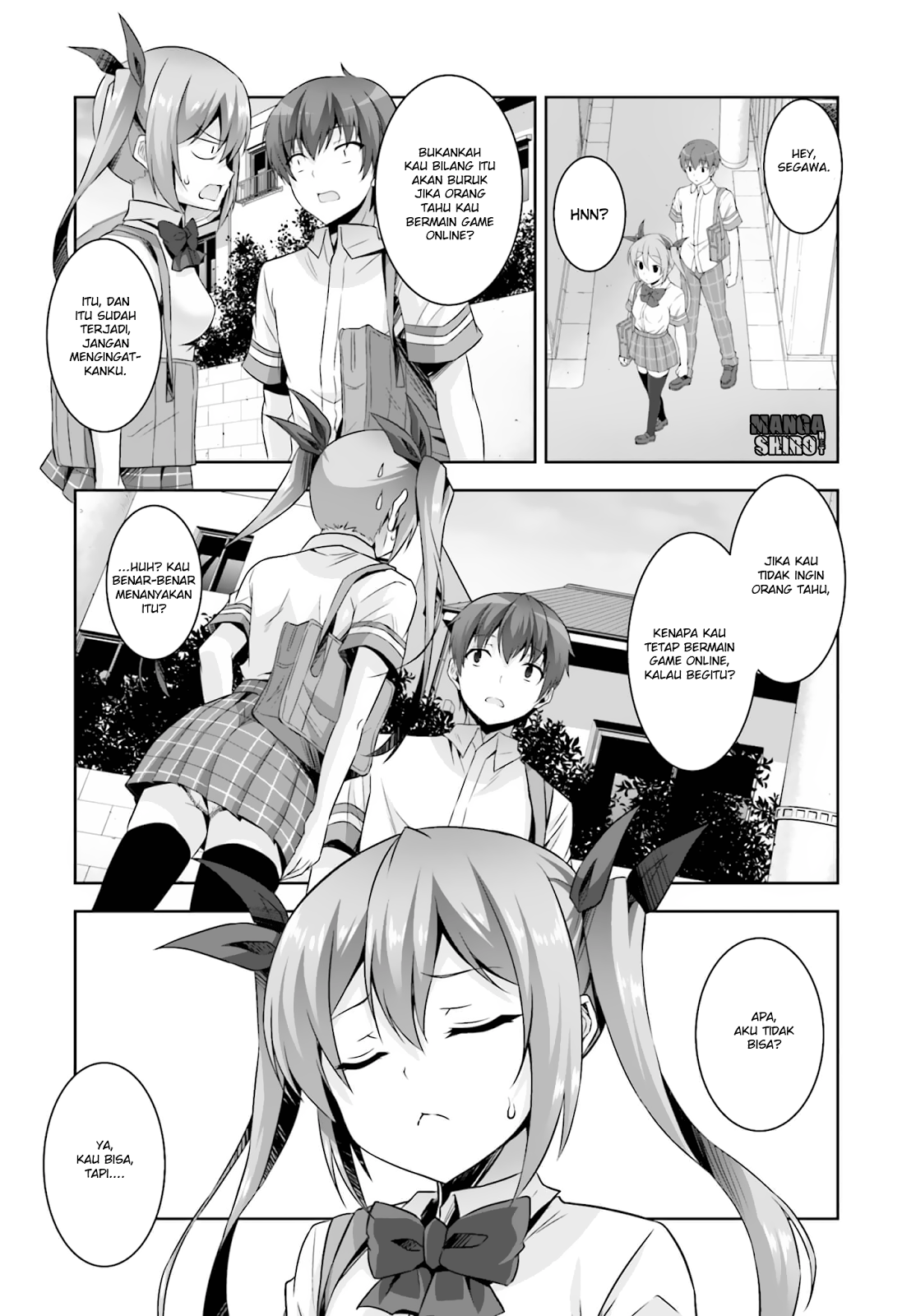 Netoge no Yome wa Onnanoko ja Nai to Omotta? Chapter 15 - halaman 22
