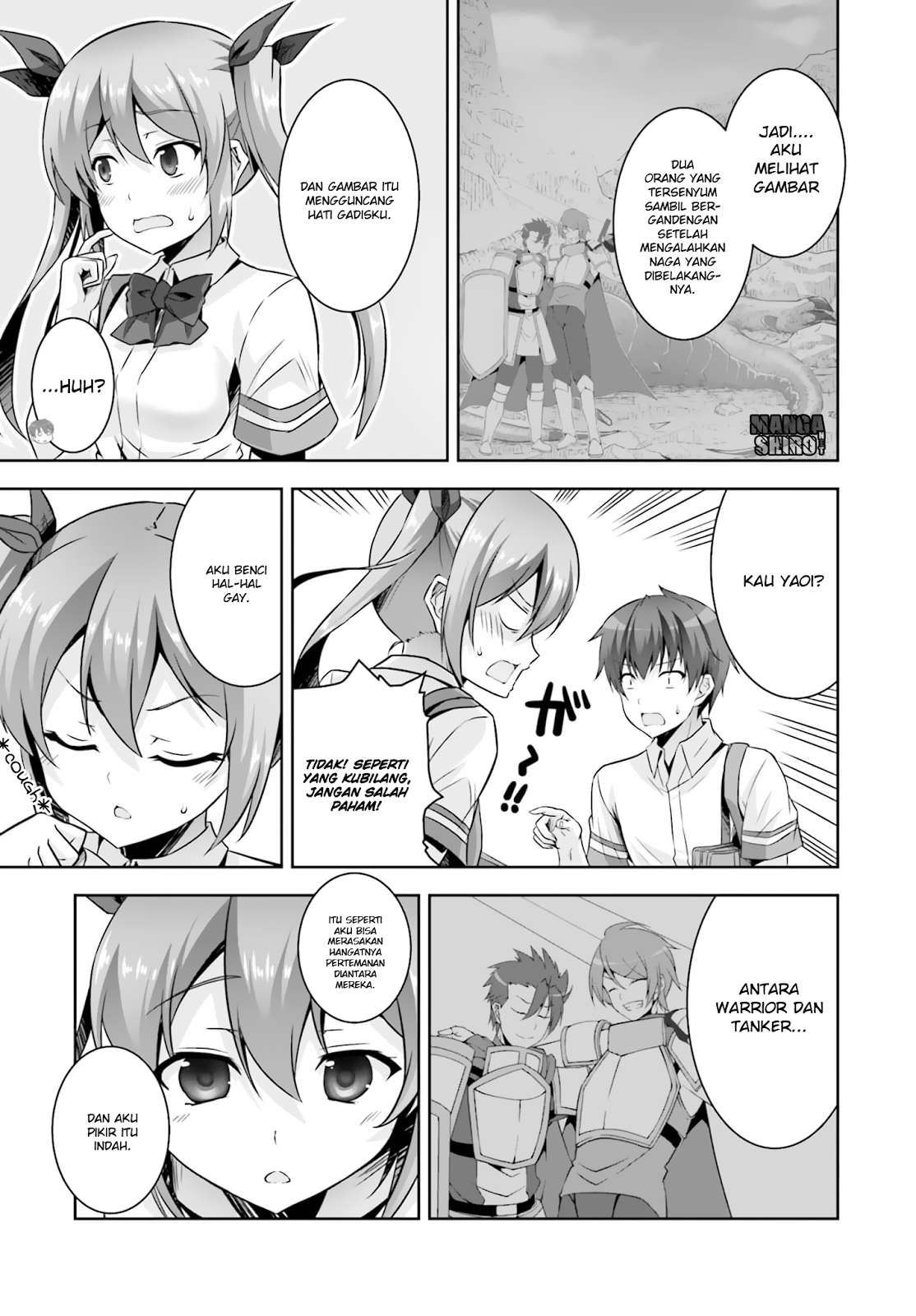 Netoge no Yome wa Onnanoko ja Nai to Omotta? Chapter 15 - halaman 24
