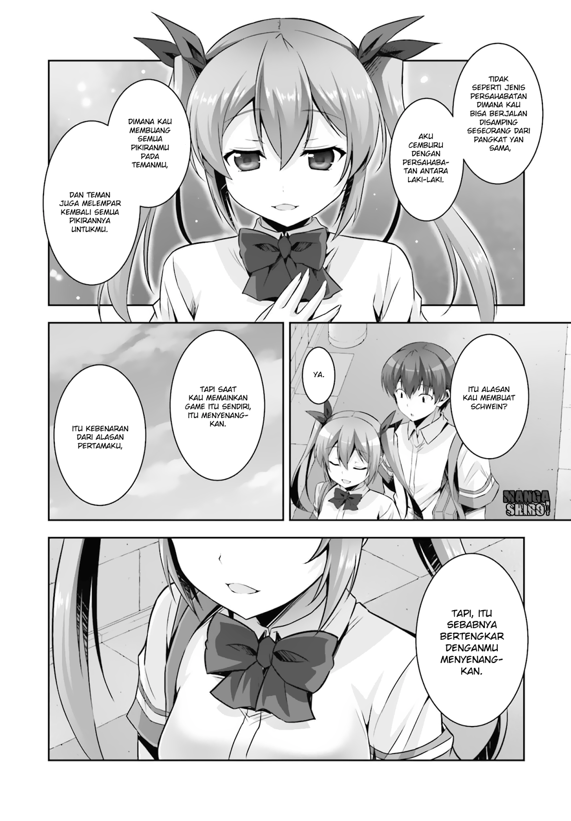 Netoge no Yome wa Onnanoko ja Nai to Omotta? Chapter 15 - halaman 27