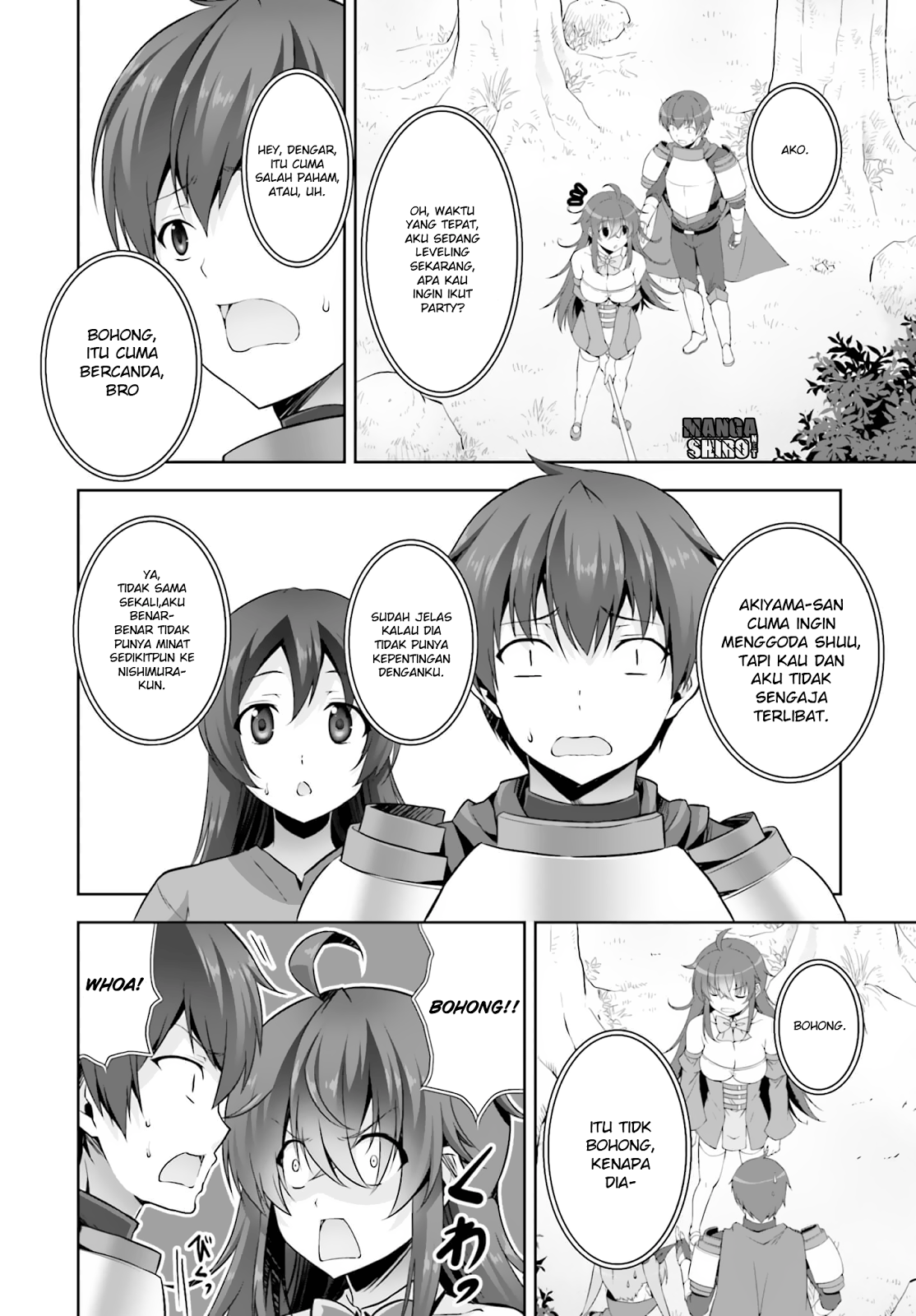 Netoge no Yome wa Onnanoko ja Nai to Omotta? Chapter 15 - halaman 6