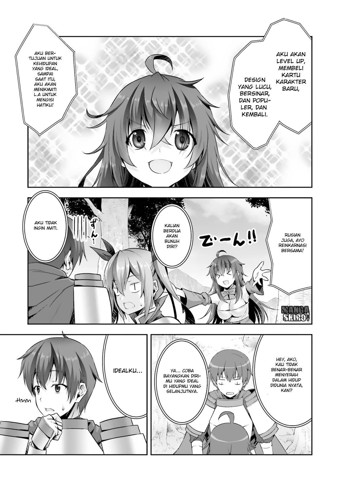 Netoge no Yome wa Onnanoko ja Nai to Omotta? Chapter 15 - halaman 9