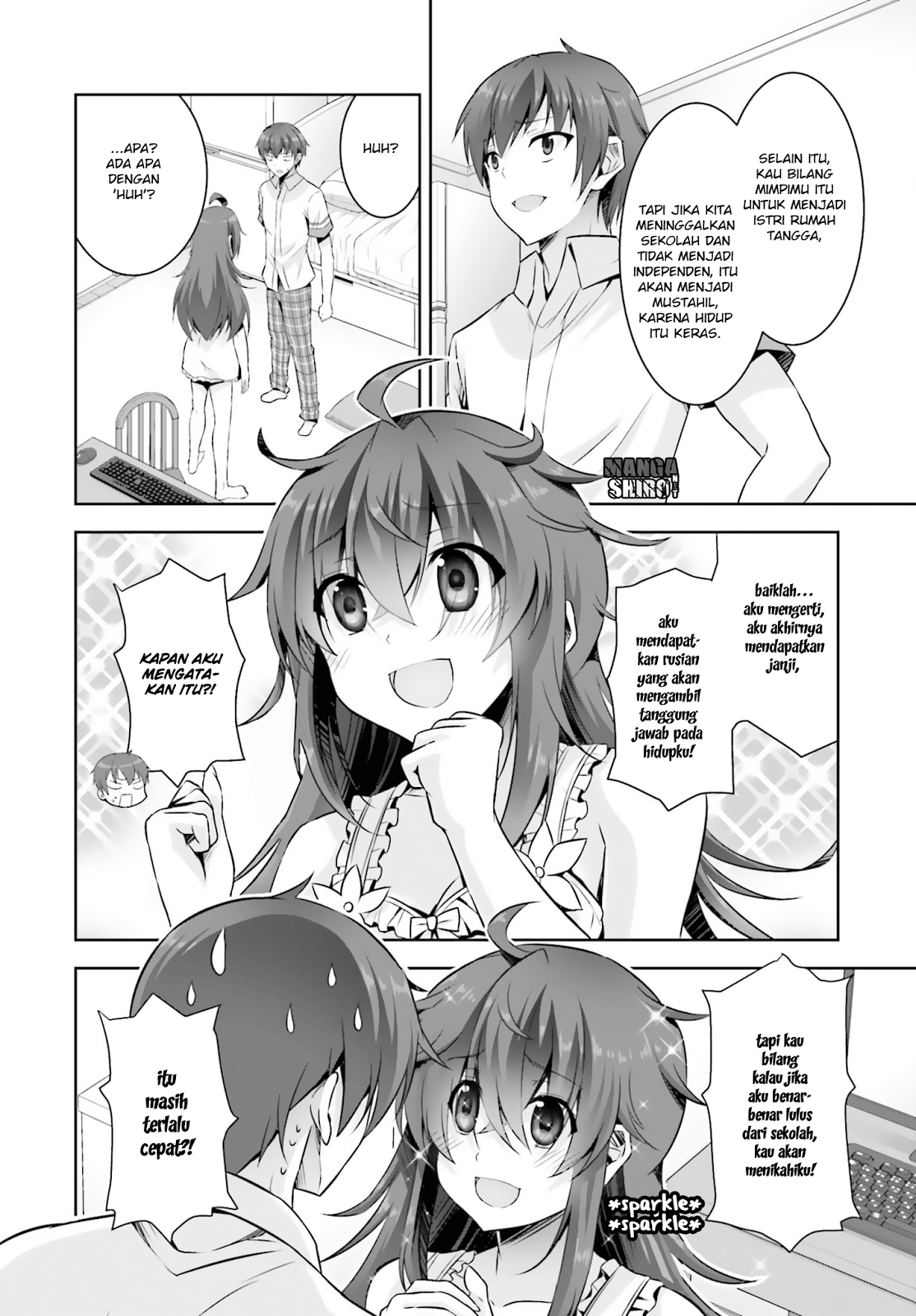 Netoge no Yome wa Onnanoko ja Nai to Omotta? Chapter 16 - halaman 32