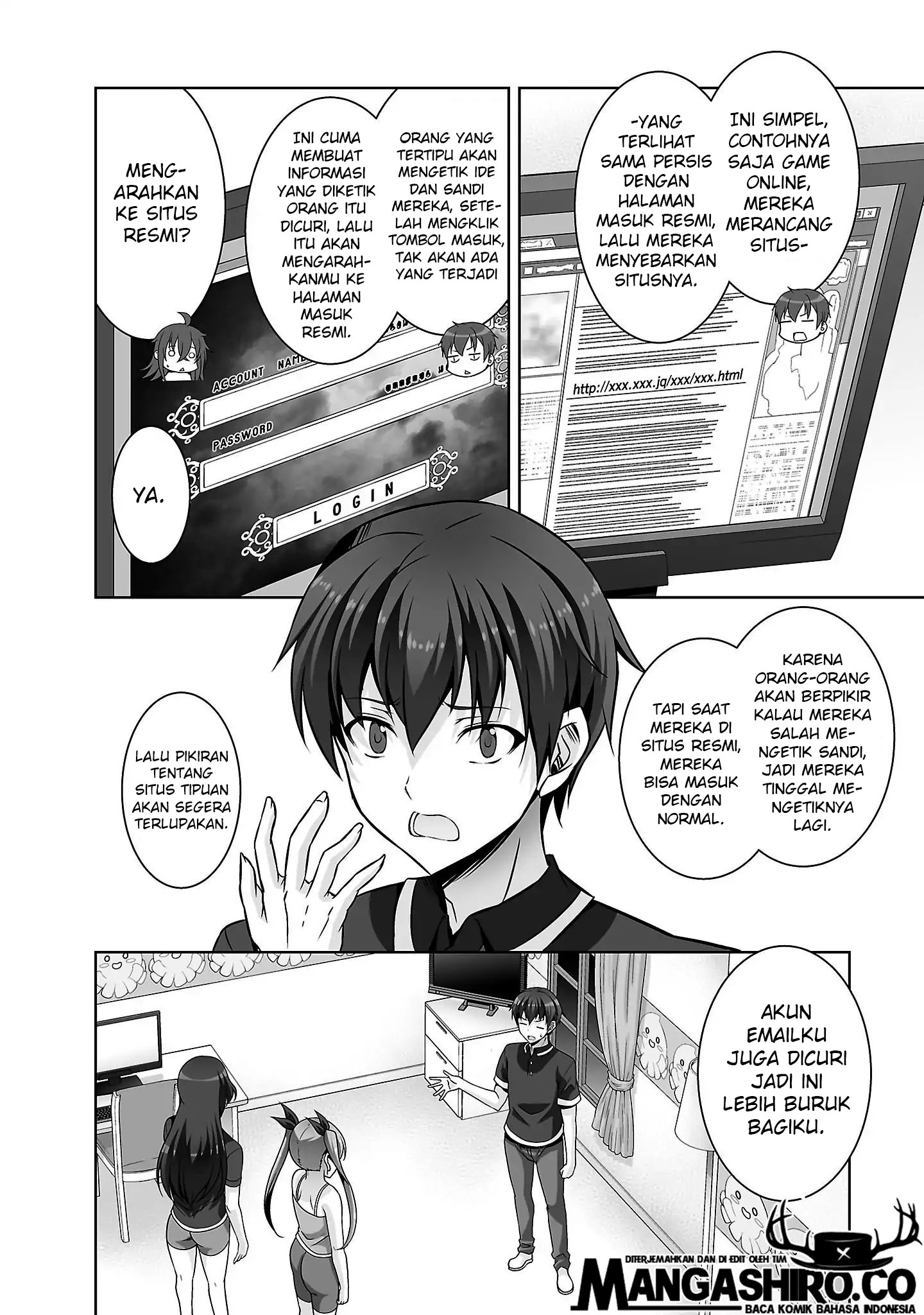 Netoge no Yome wa Onnanoko ja Nai to Omotta? Chapter 22 - halaman 17