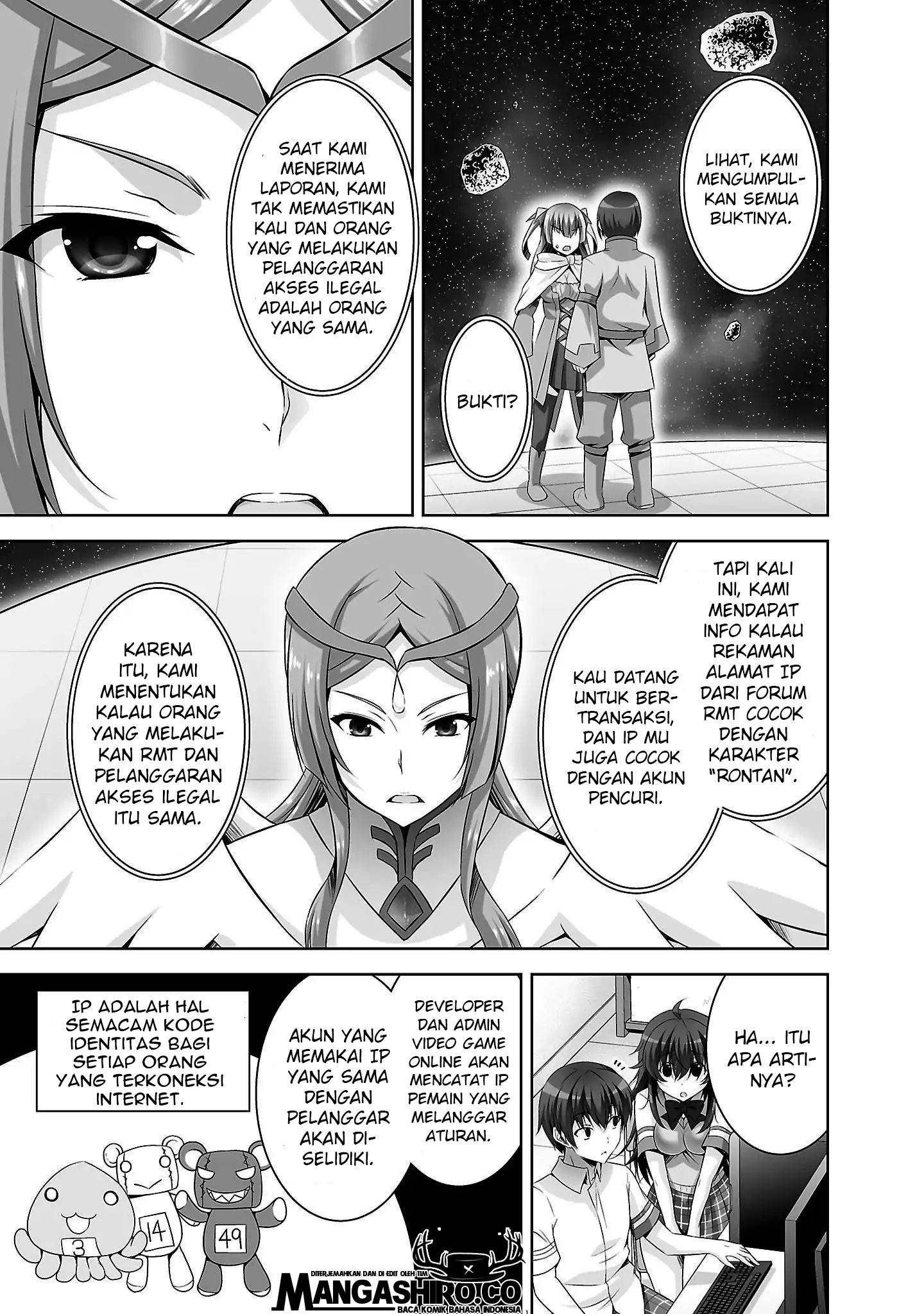 Netoge no Yome wa Onnanoko ja Nai to Omotta? Chapter 24 - halaman 9