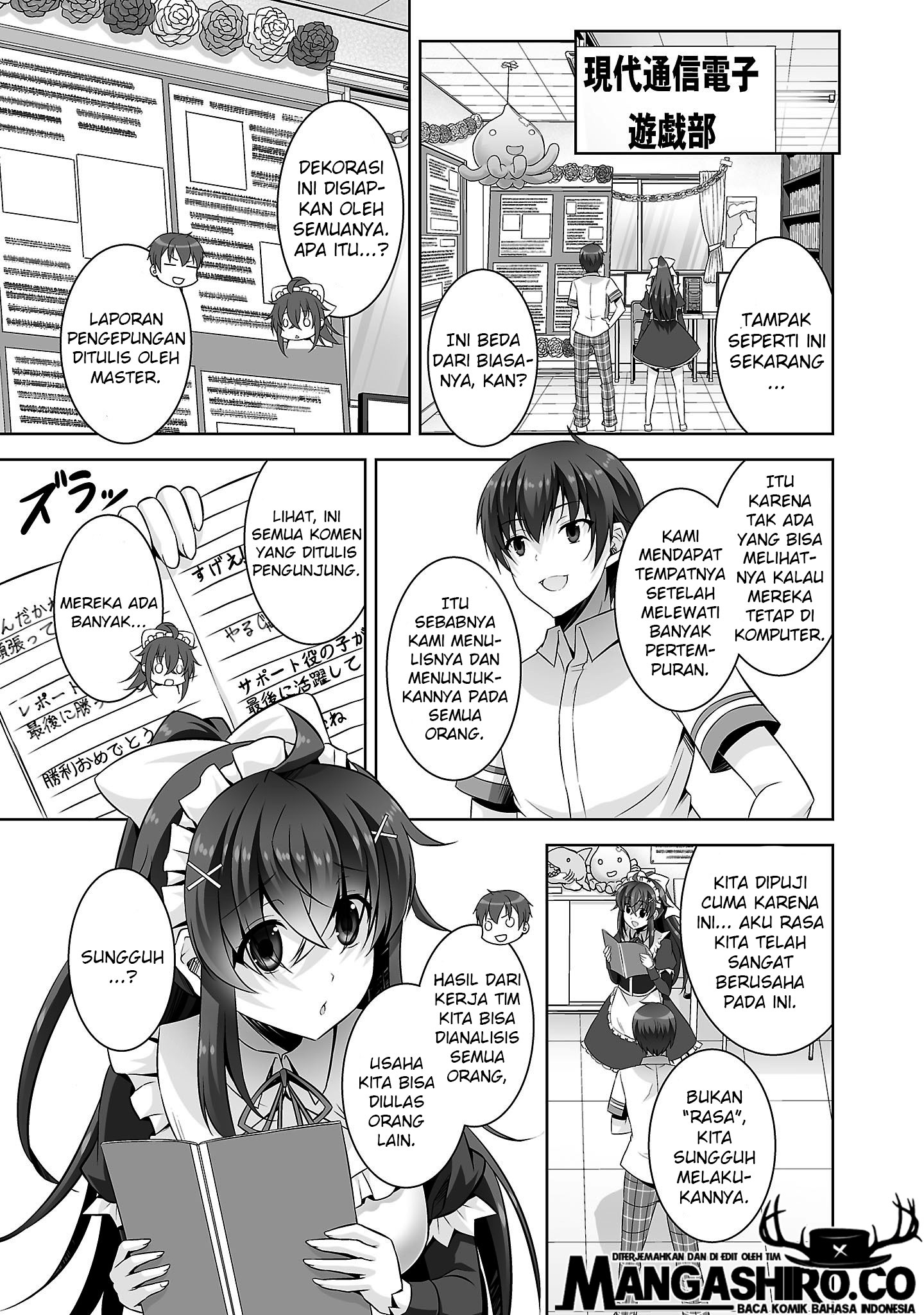 Netoge no Yome wa Onnanoko ja Nai to Omotta? Chapter 26 - halaman 9