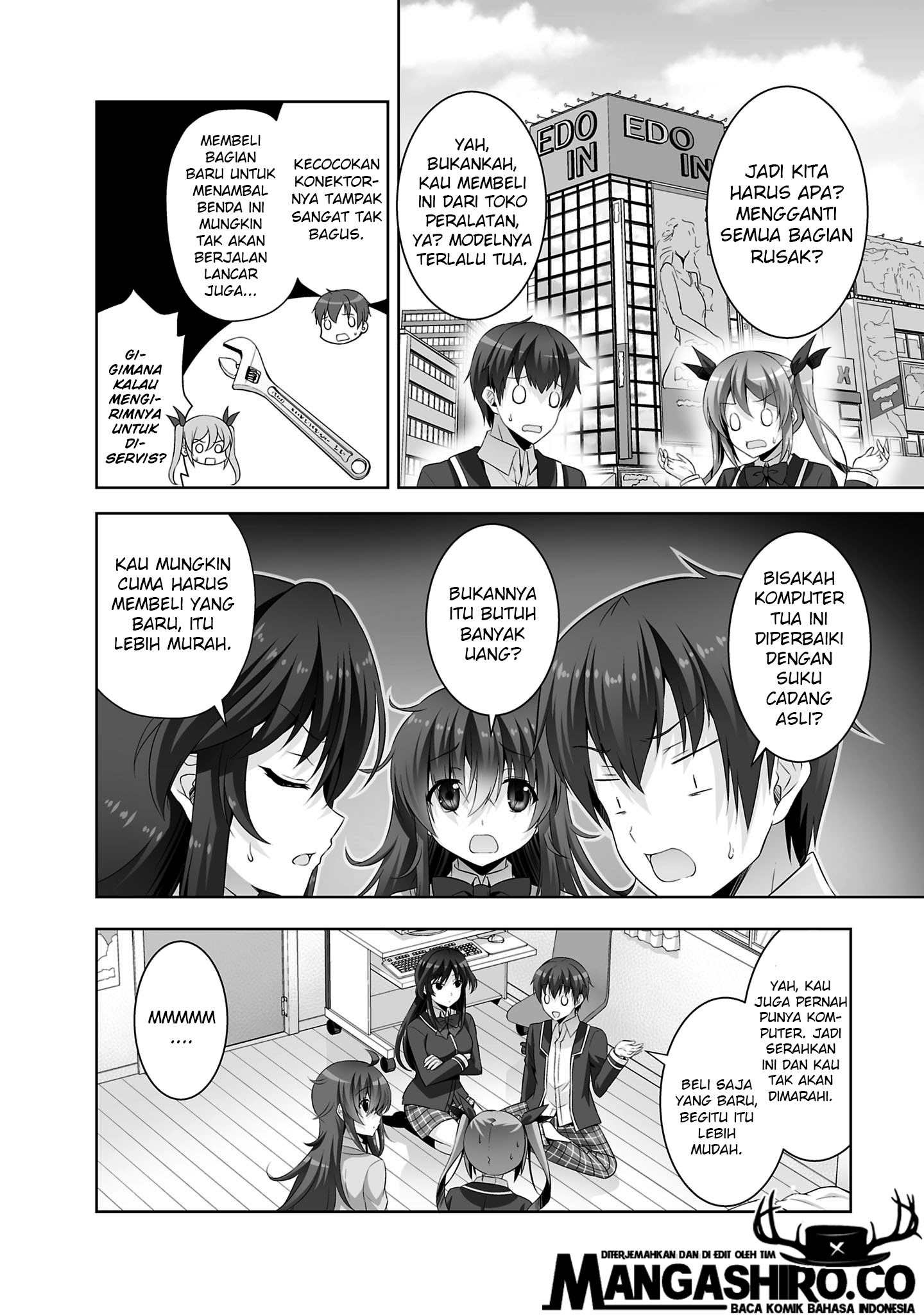 Netoge no Yome wa Onnanoko ja Nai to Omotta? Chapter 29 - halaman 7