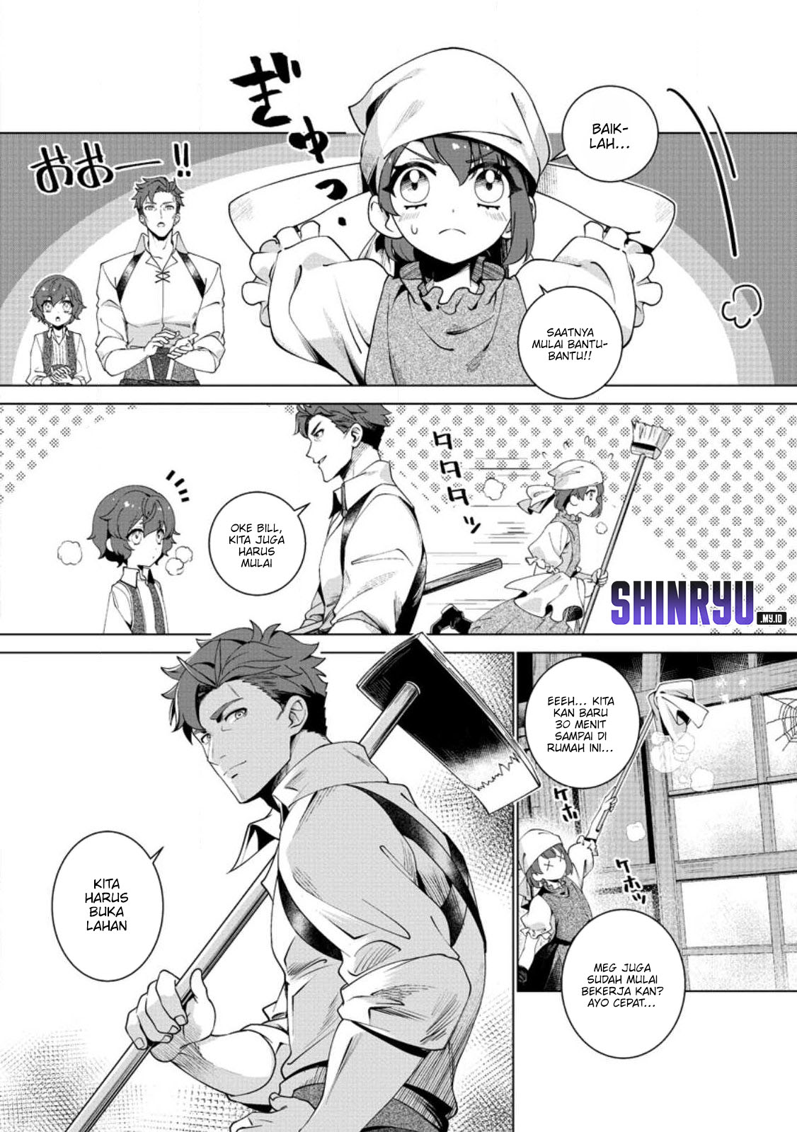 Netorare Tsuihou sareta Saikyou Kishi Danchou no Ossan, Katainaka de Eiyuu ni Matsuriagerareru Chapter 2 - halaman 5