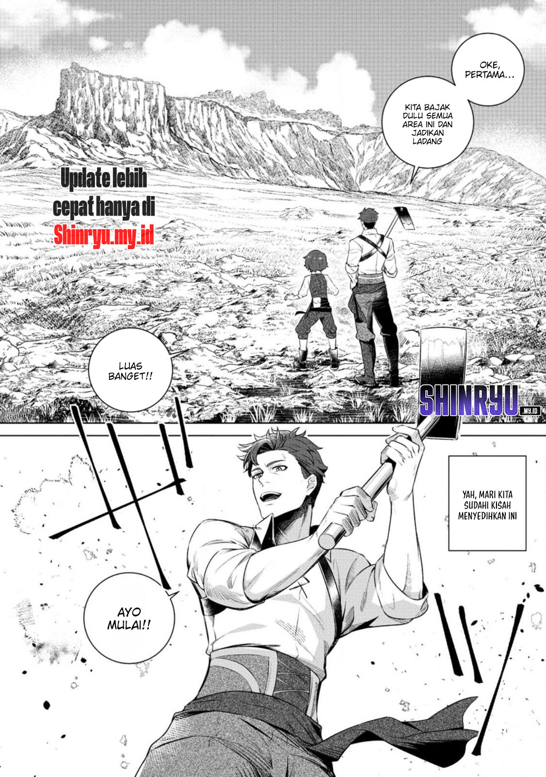 Netorare Tsuihou sareta Saikyou Kishi Danchou no Ossan, Katainaka de Eiyuu ni Matsuriagerareru Chapter 2 - halaman 6