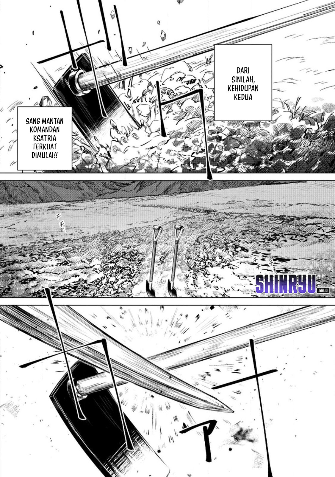 Netorare Tsuihou sareta Saikyou Kishi Danchou no Ossan, Katainaka de Eiyuu ni Matsuriagerareru Chapter 2 - halaman 7