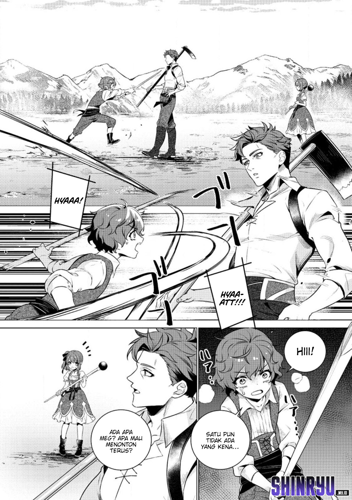 Netorare Tsuihou sareta Saikyou Kishi Danchou no Ossan, Katainaka de Eiyuu ni Matsuriagerareru Chapter 2 - halaman 8