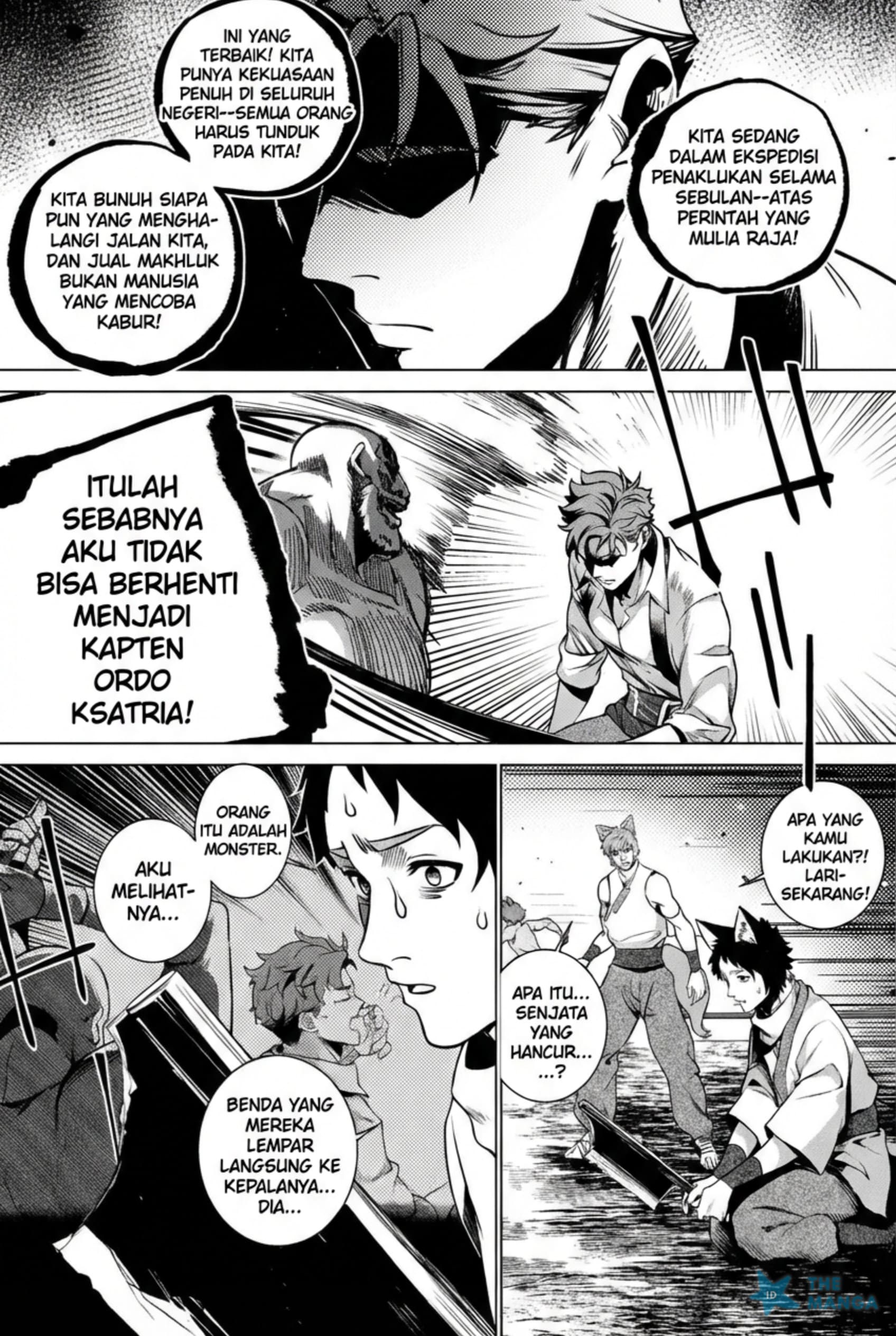 Netorare Tsuihou sareta Saikyou Kishi Danchou no Ossan, Katainaka de Eiyuu ni Matsuriagerareru Chapter 3 - halaman 26