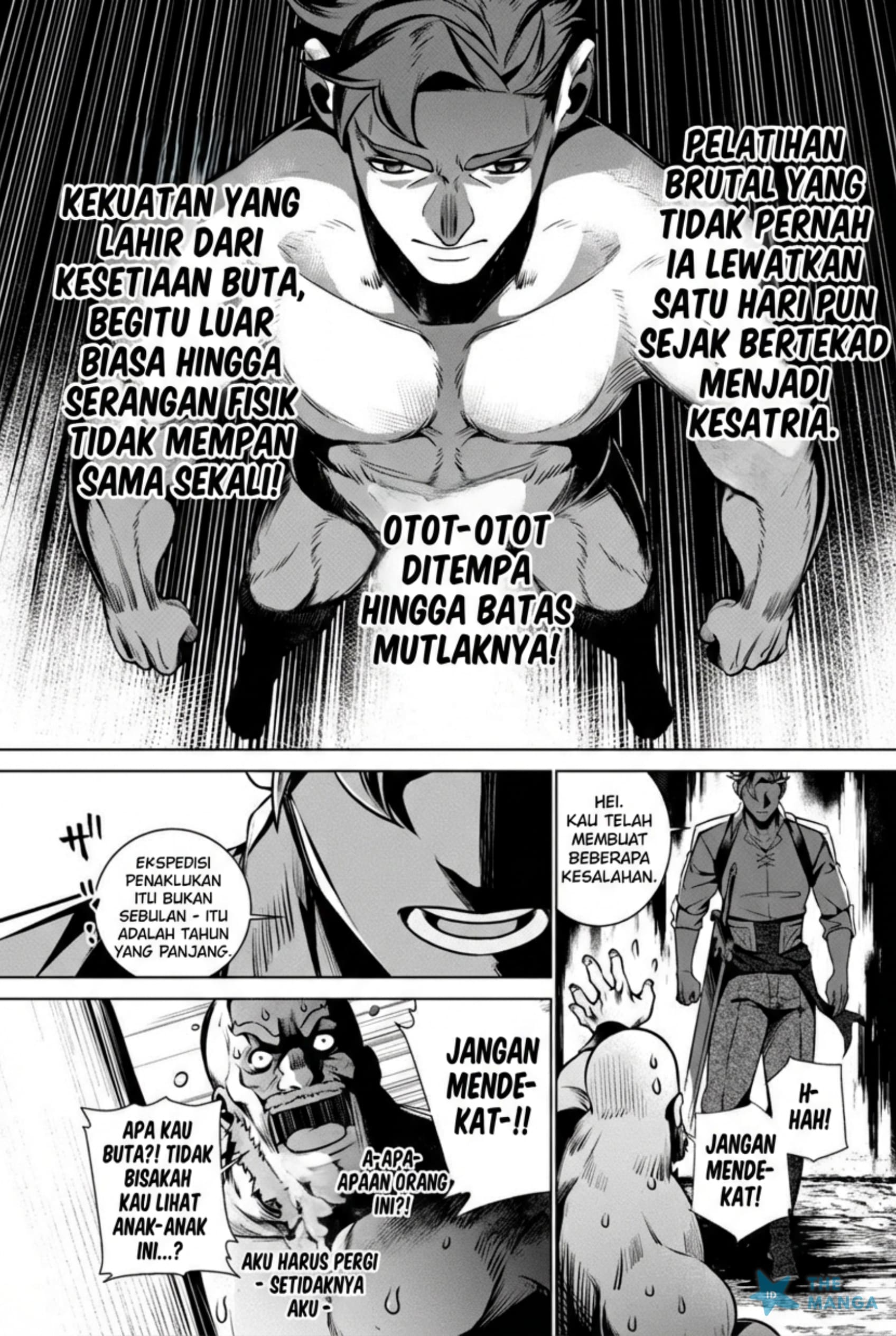 Netorare Tsuihou sareta Saikyou Kishi Danchou no Ossan, Katainaka de Eiyuu ni Matsuriagerareru Chapter 3 - halaman 30