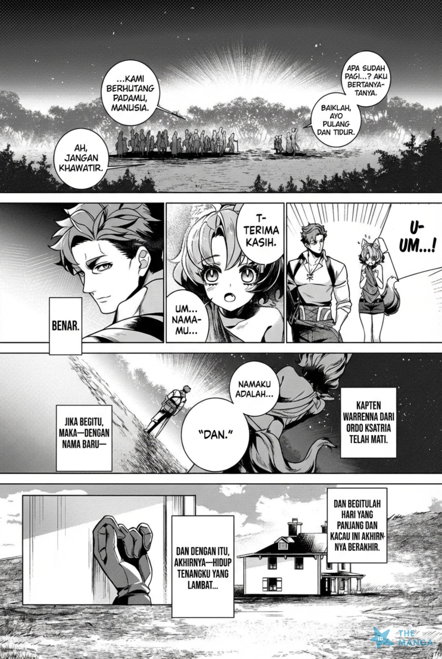 Netorare Tsuihou sareta Saikyou Kishi Danchou no Ossan, Katainaka de Eiyuu ni Matsuriagerareru Chapter 3 - halaman 35