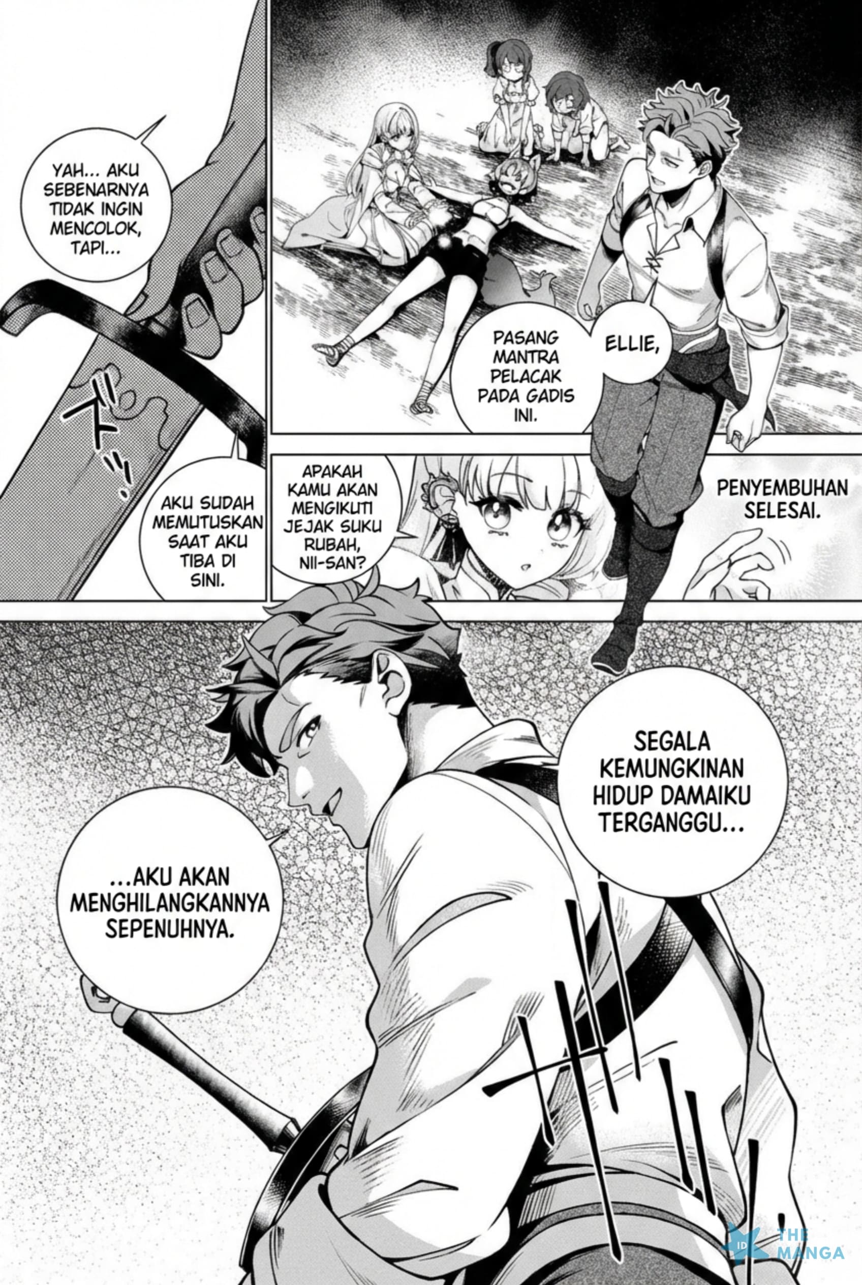 Netorare Tsuihou sareta Saikyou Kishi Danchou no Ossan, Katainaka de Eiyuu ni Matsuriagerareru Chapter 3 - halaman 7