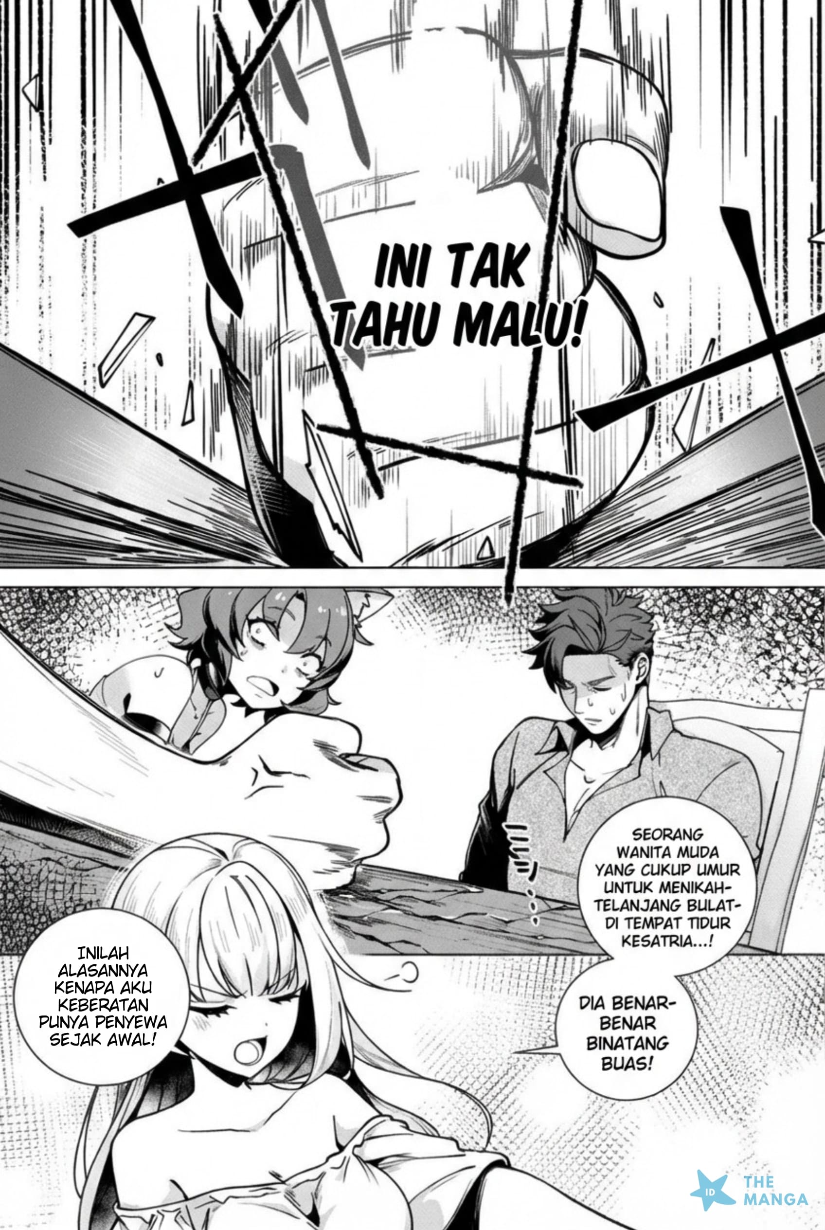 Netorare Tsuihou sareta Saikyou Kishi Danchou no Ossan, Katainaka de Eiyuu ni Matsuriagerareru Chapter 4 - halaman 5