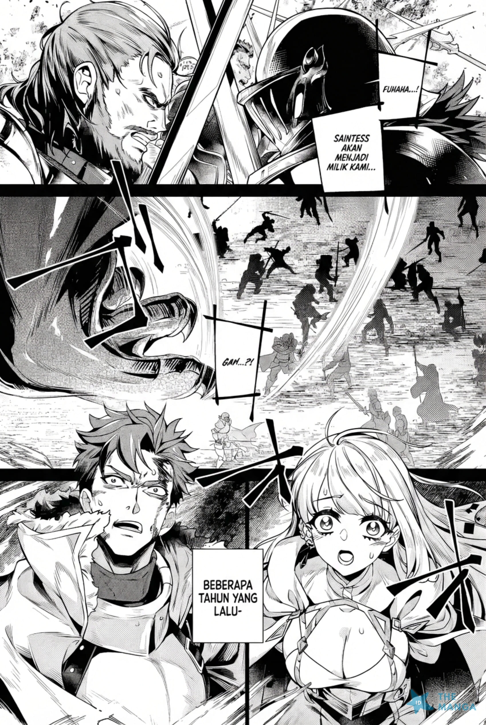 Netorare Tsuihou sareta Saikyou Kishi Danchou no Ossan, Katainaka de Eiyuu ni Matsuriagerareru Chapter 5.1 - halaman 3