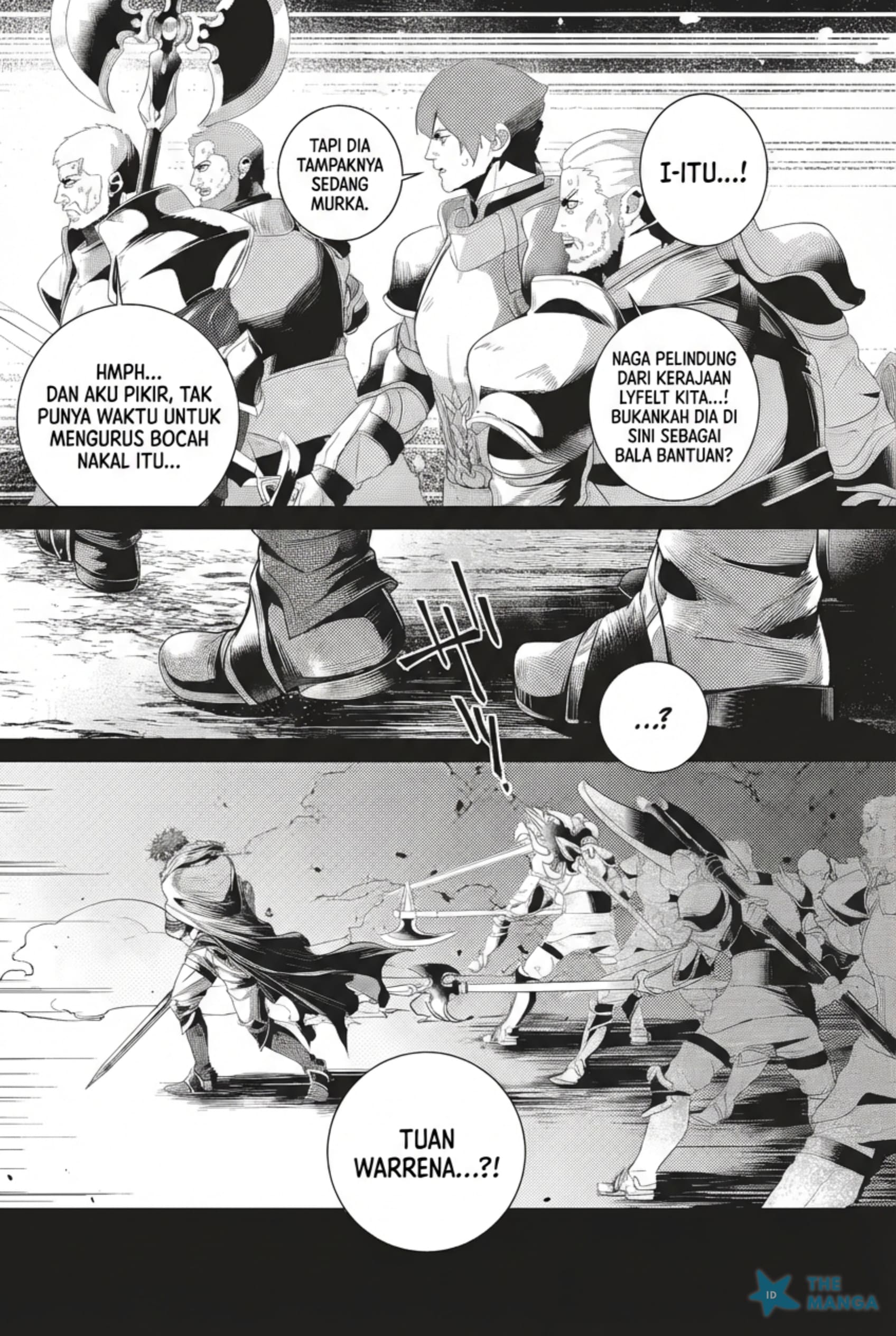 Netorare Tsuihou sareta Saikyou Kishi Danchou no Ossan, Katainaka de Eiyuu ni Matsuriagerareru Chapter 5.1 - halaman 5