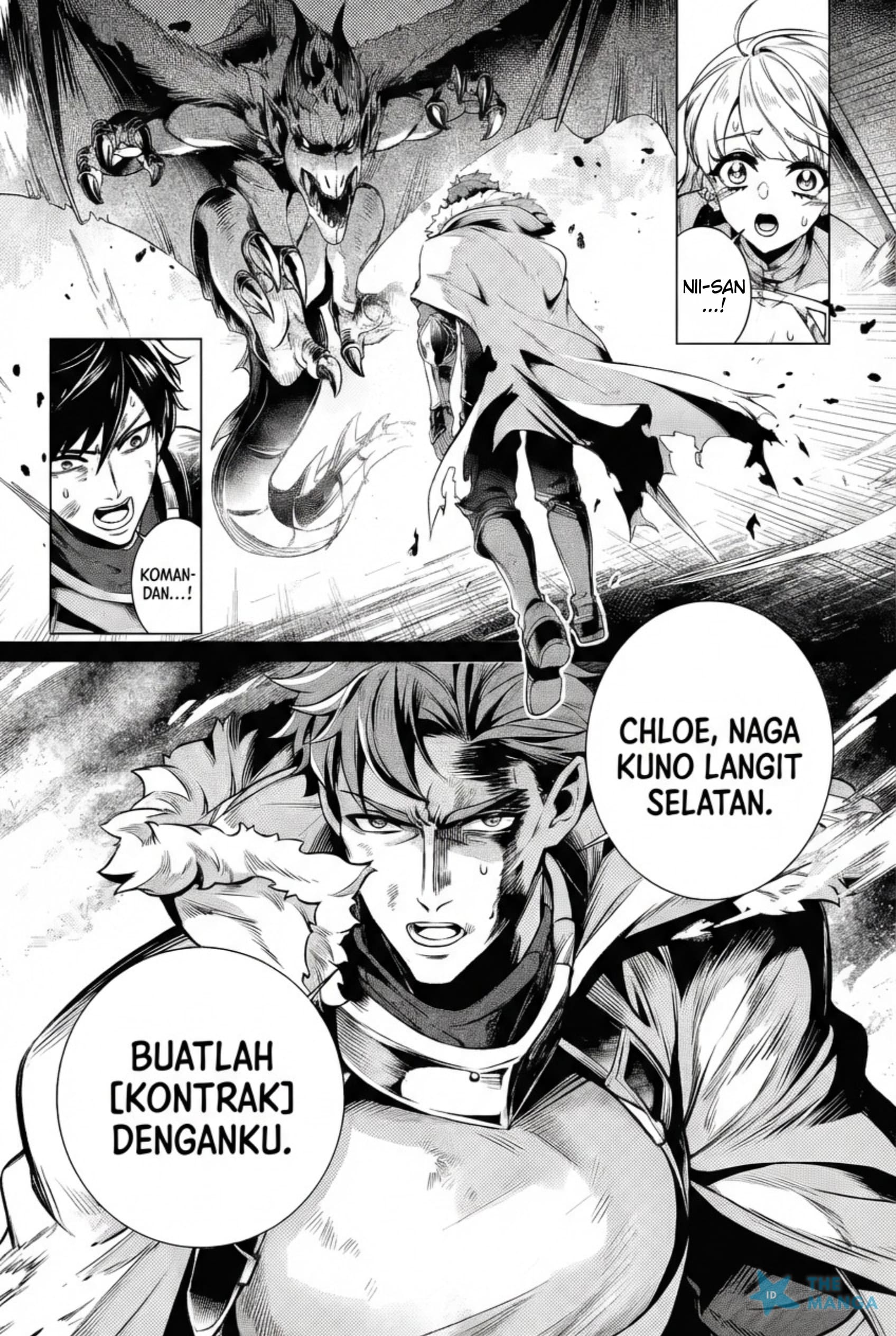 Netorare Tsuihou sareta Saikyou Kishi Danchou no Ossan, Katainaka de Eiyuu ni Matsuriagerareru Chapter 5.1 - halaman 6