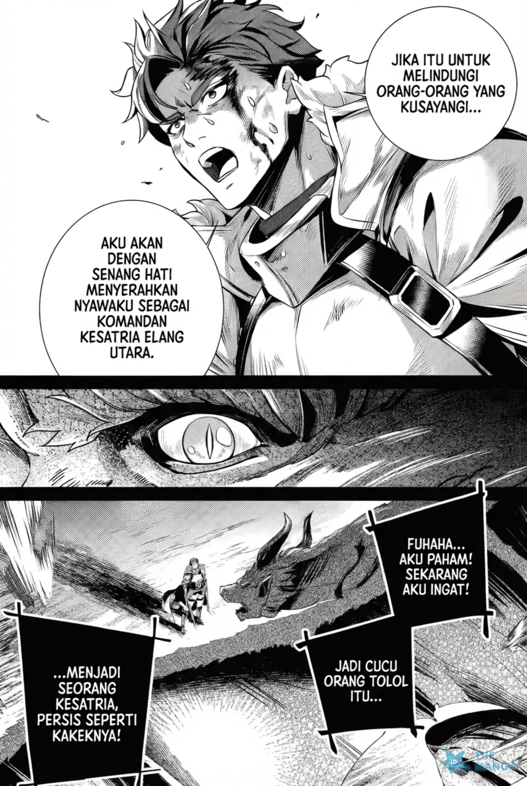 Netorare Tsuihou sareta Saikyou Kishi Danchou no Ossan, Katainaka de Eiyuu ni Matsuriagerareru Chapter 5.1 - halaman 8