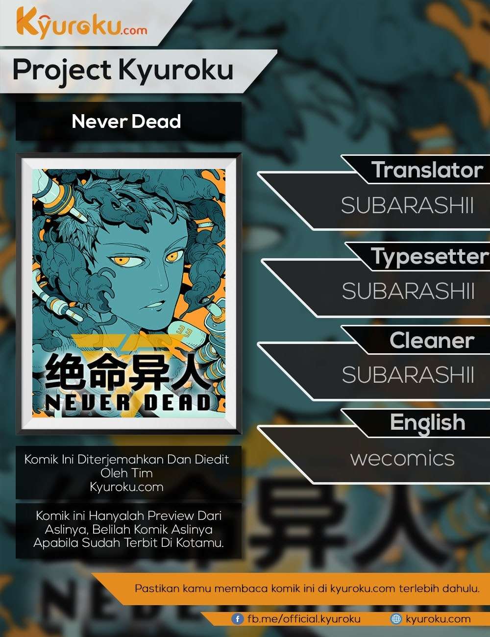 Never Dead Chapter 25 - halaman 1
