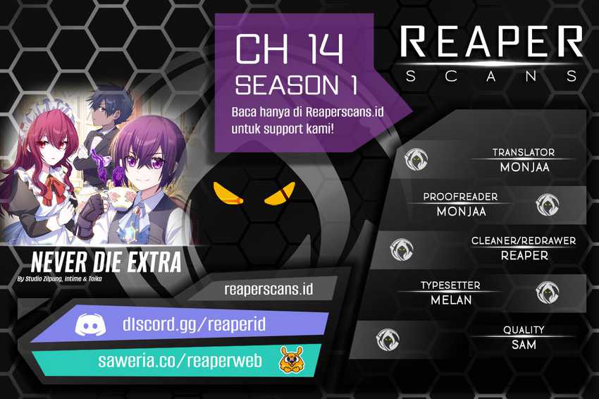 Never Die Extra Chapter 14 - halaman 1