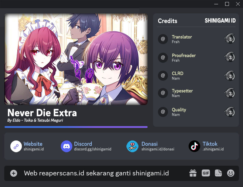 Never Die Extra Chapter 39 - halaman 1