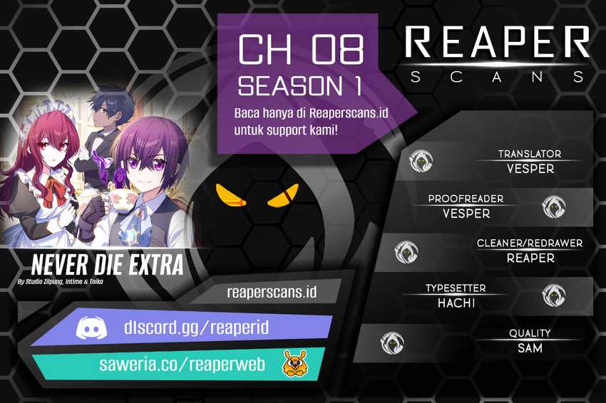 Never Die Extra Chapter 8 - halaman 1