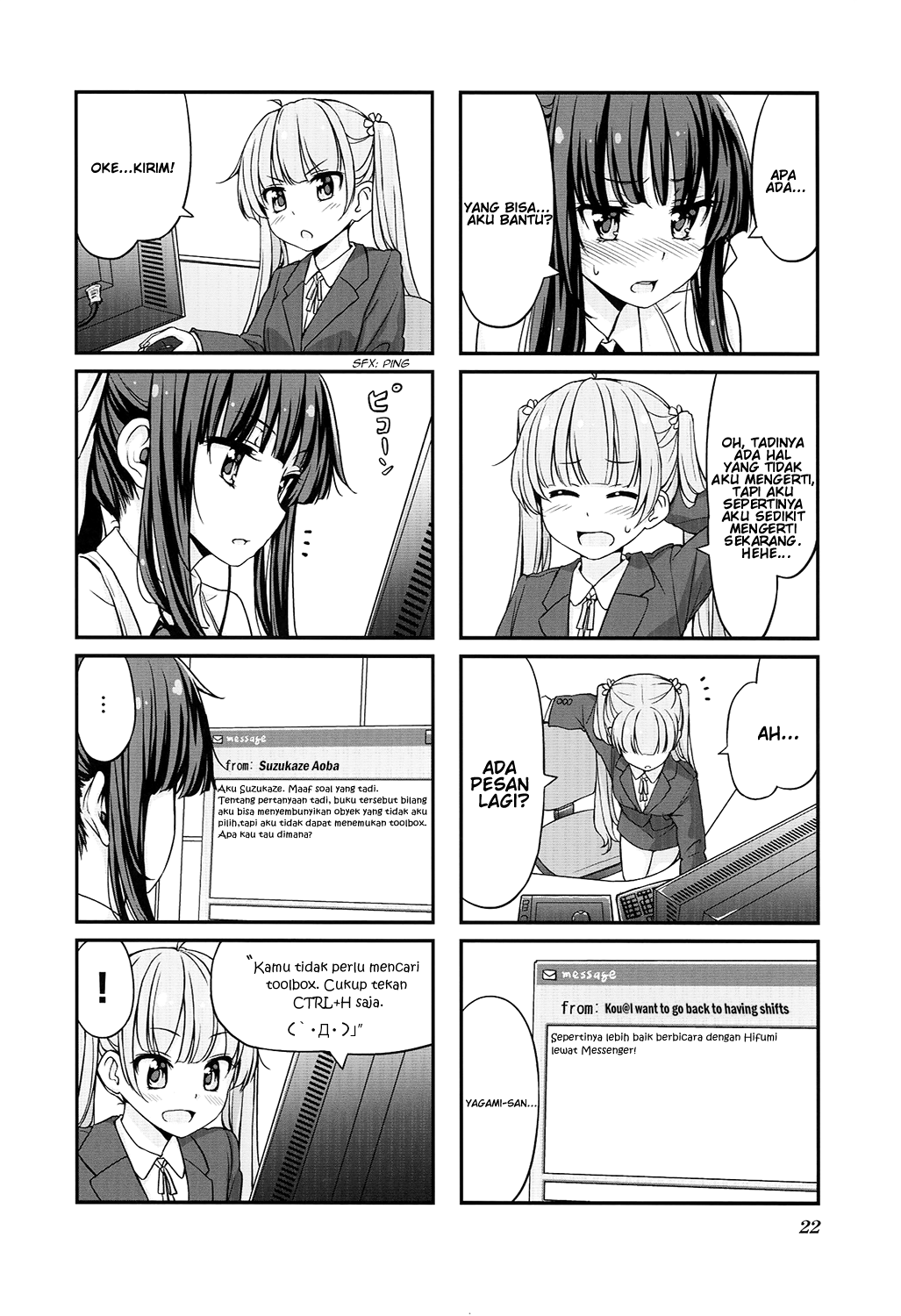 NEW GAME! Chapter 2 - halaman 6