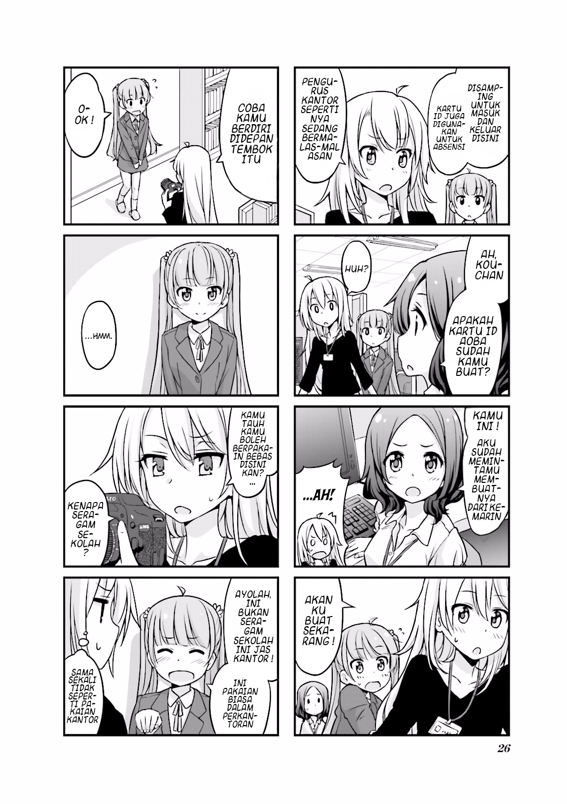 NEW GAME! Chapter 3 - halaman 2