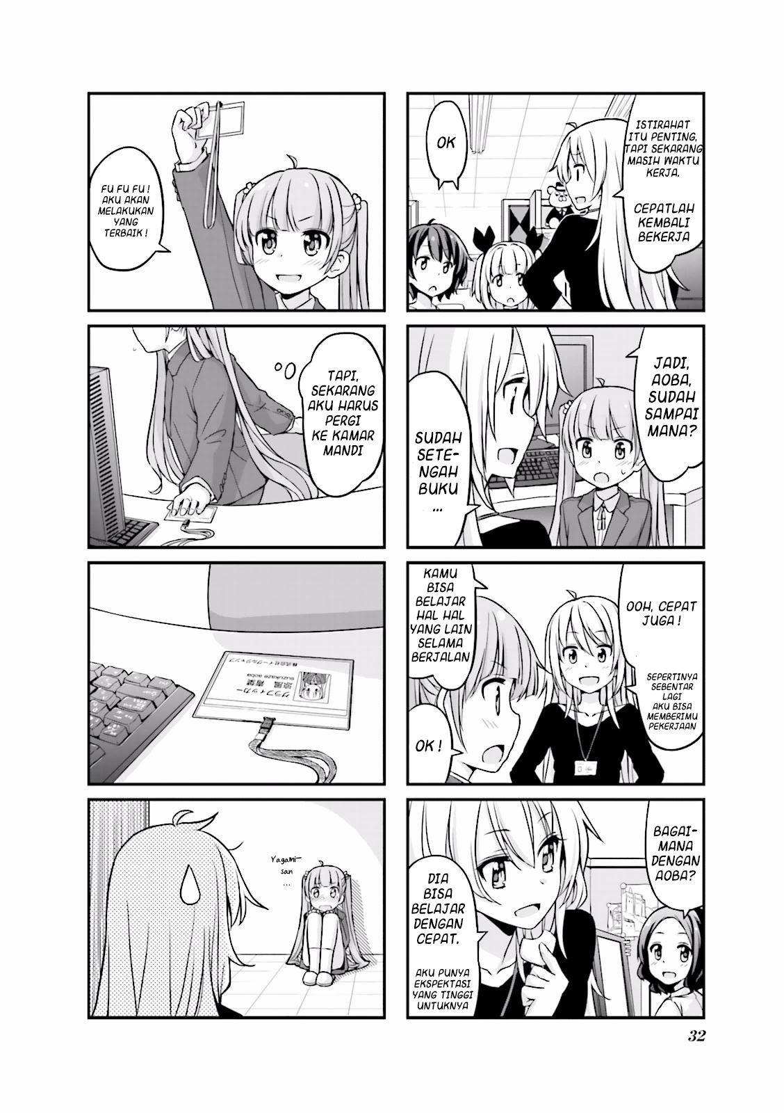 NEW GAME! Chapter 3 - halaman 8