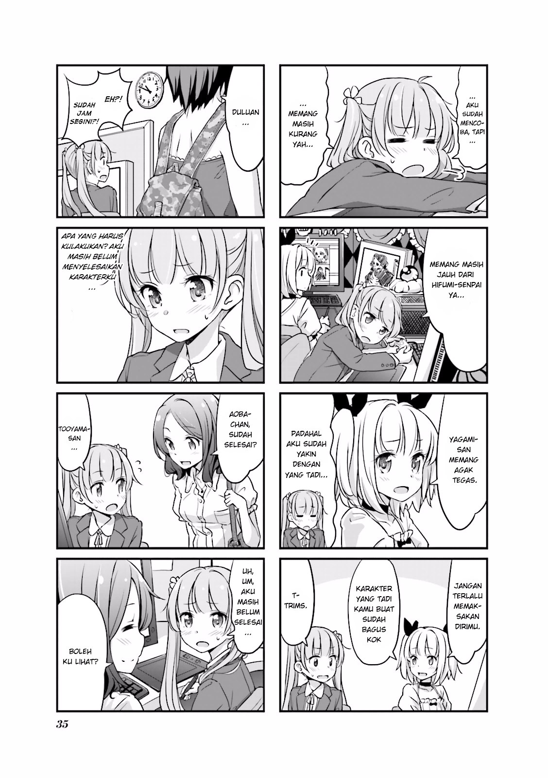 NEW GAME! Chapter 4 - halaman 3
