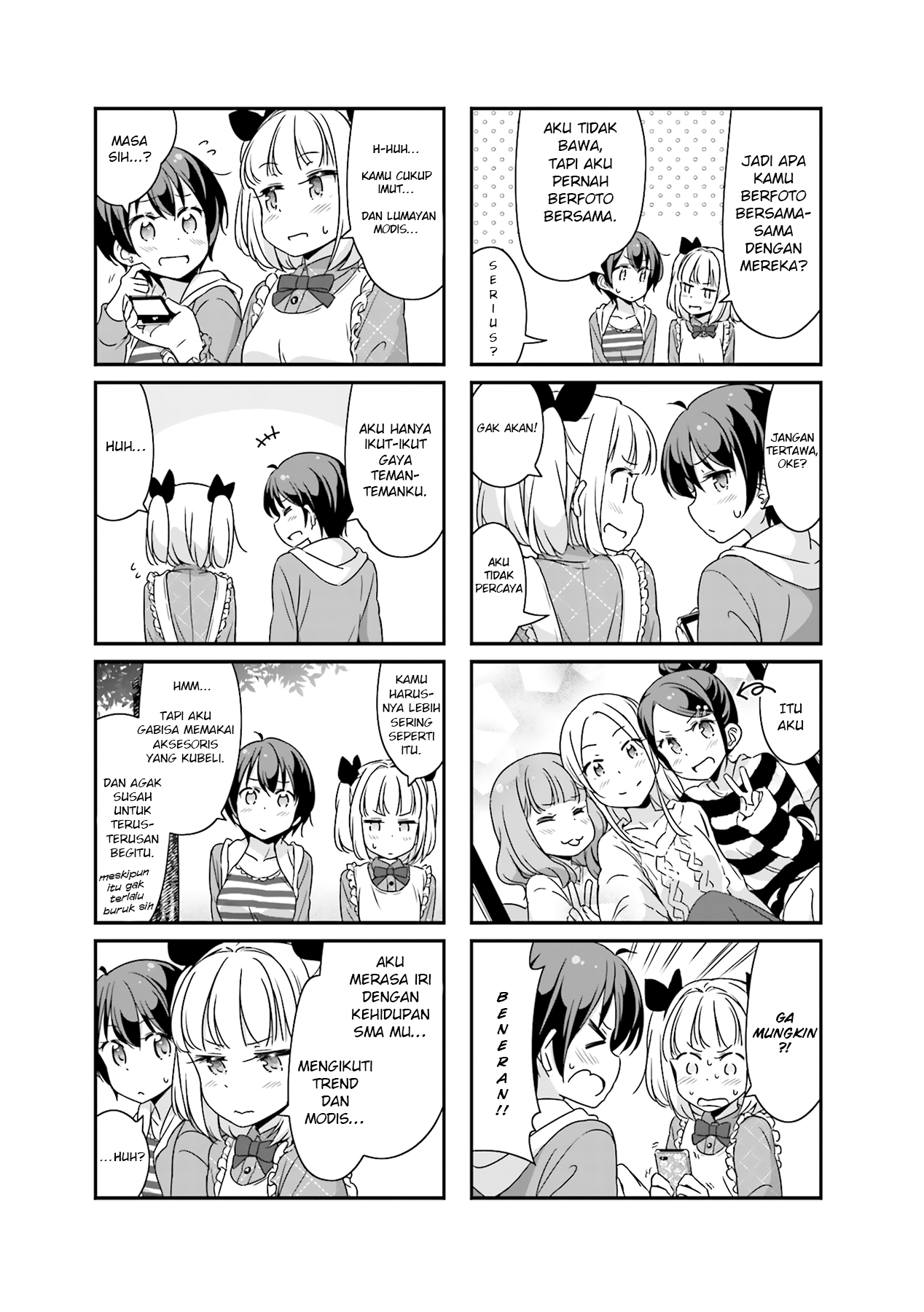 NEW GAME! Chapter 48 - halaman 6