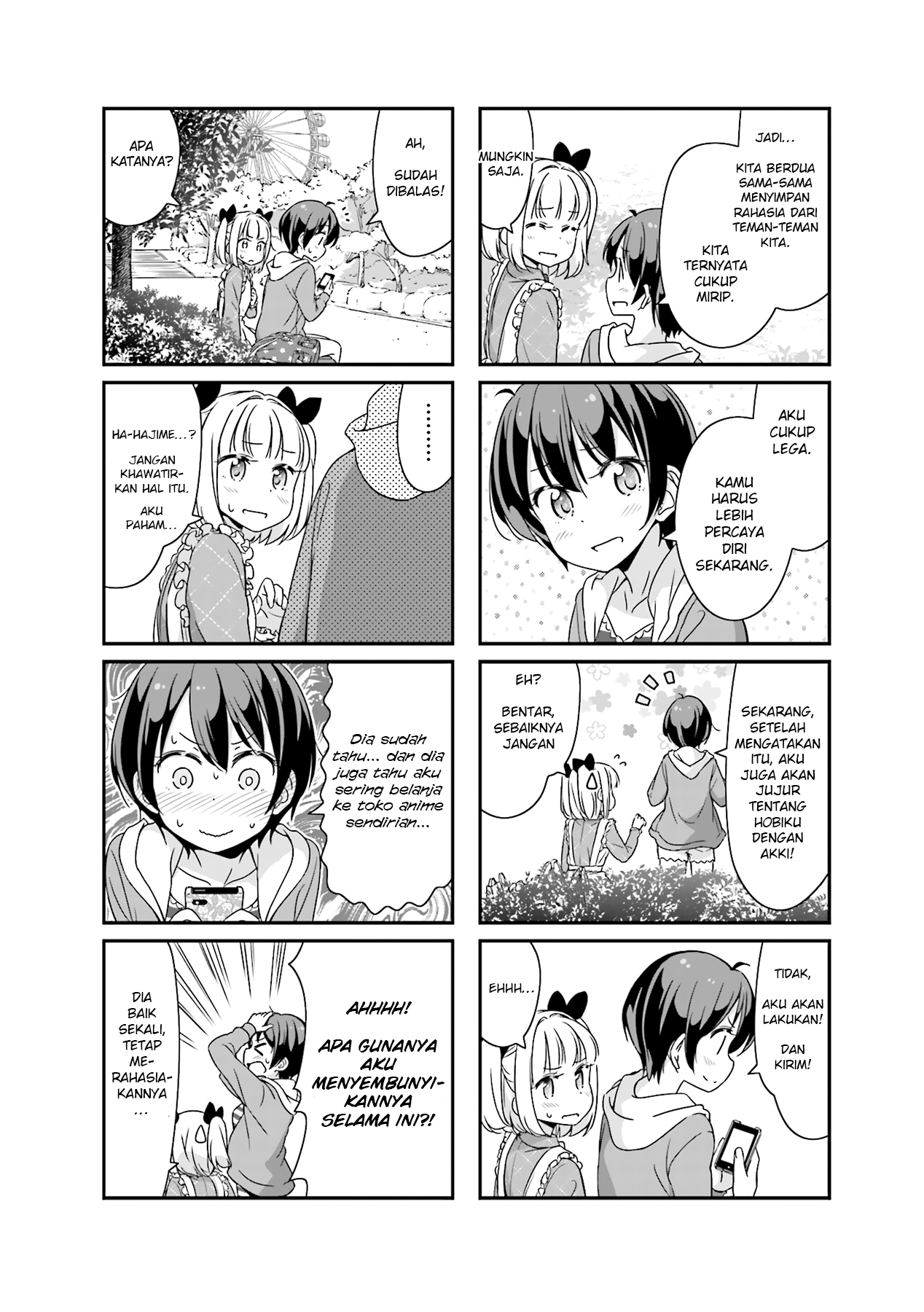NEW GAME! Chapter 48 - halaman 9