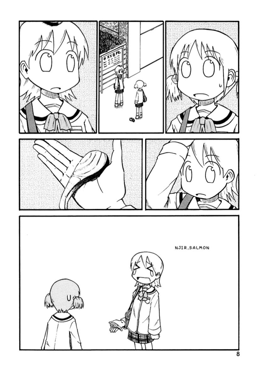 Nichijou Chapter 1 - halaman 7