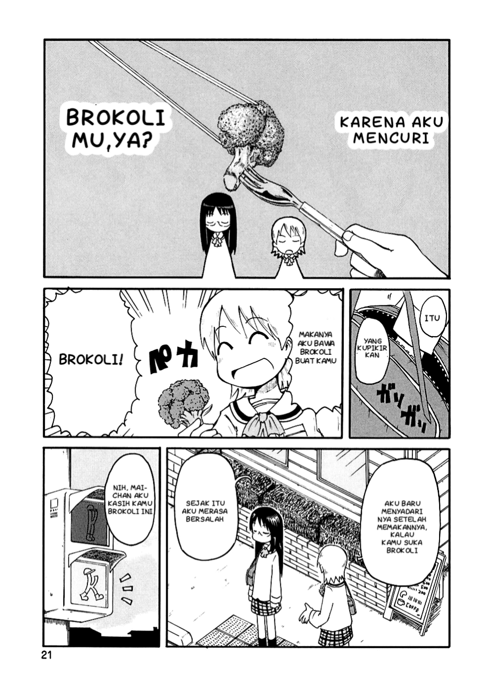 Nichijou Chapter 2 - halaman 4
