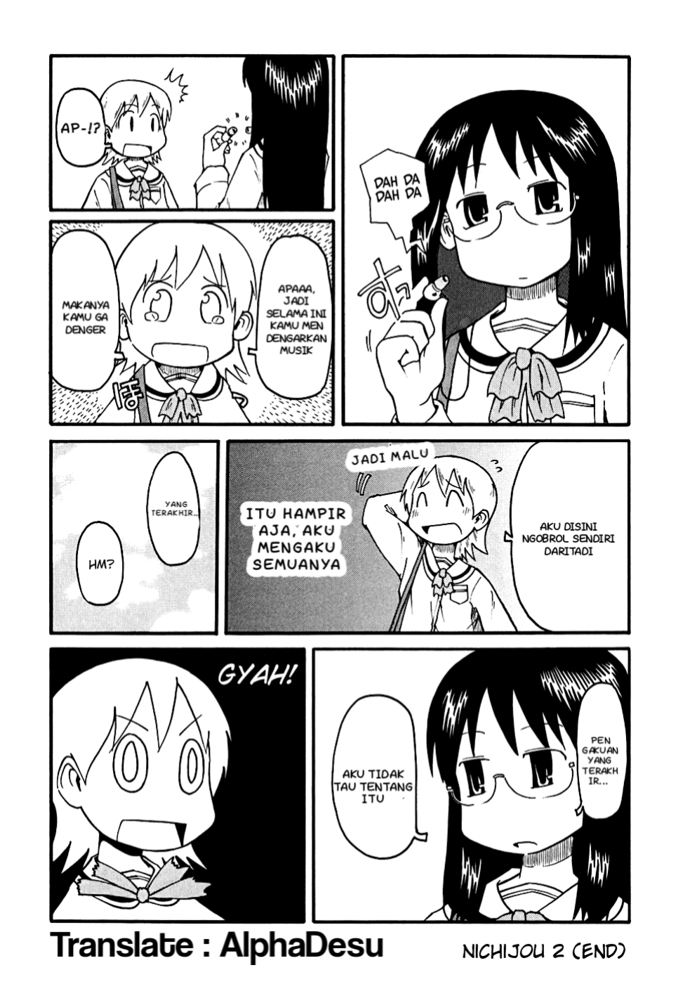 Nichijou Chapter 2 - halaman 9