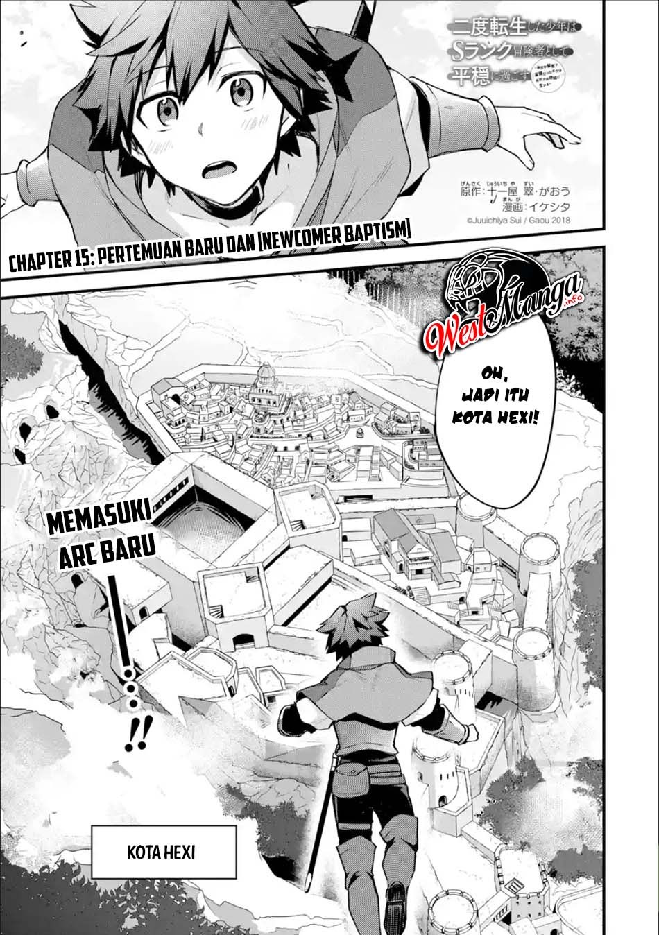 Nido Tensei Shita Shounen wa S Rank Boukensha Toshite Heion ni Sugosu Chapter 15 - halaman 3