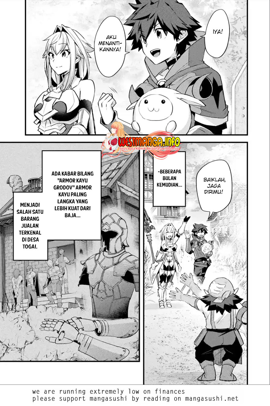 Nido Tensei Shita Shounen wa S Rank Boukensha Toshite Heion ni Sugosu Chapter 32 - halaman 32