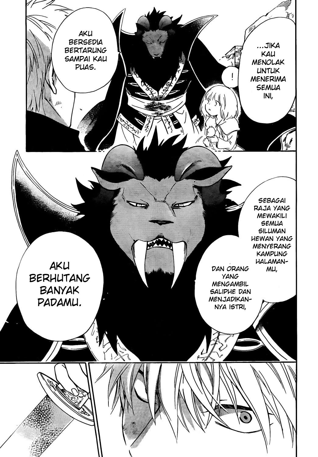 Niehime to Kemono no Ou Chapter 17 - halaman 4