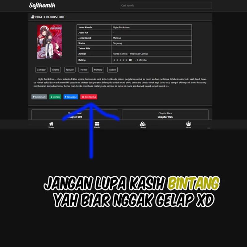 Night Bookstore Chapter 16 - halaman 1