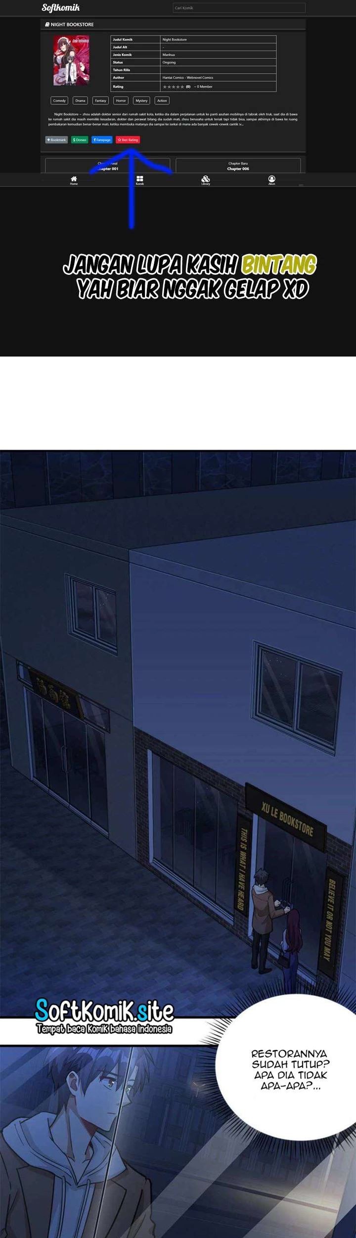 Night Bookstore Chapter 22 - halaman 1