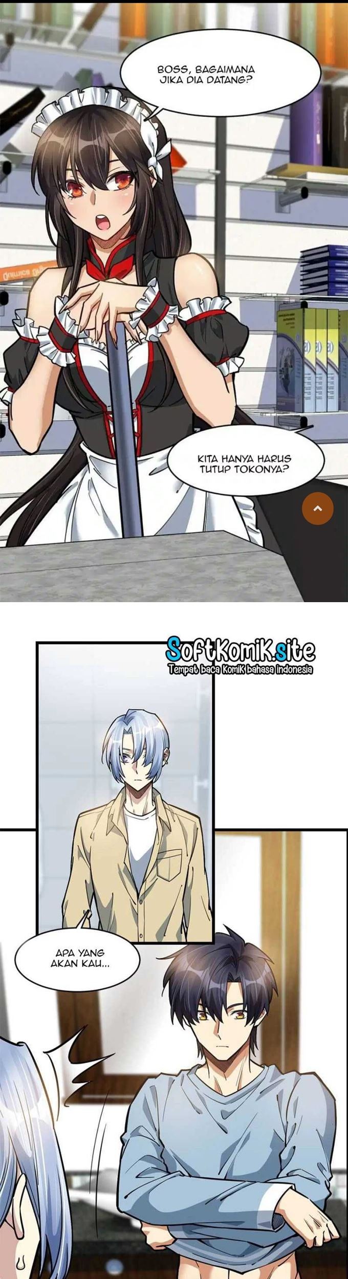 Night Bookstore Chapter 55 - halaman 1