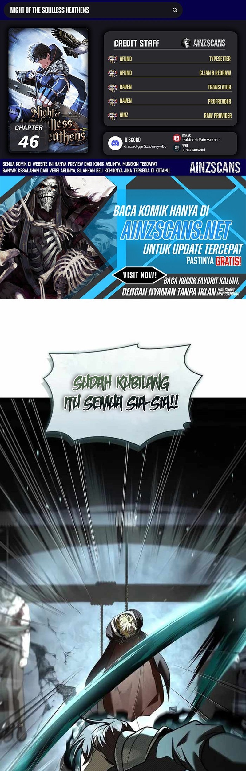 Night of the Soulless Heathens Chapter 46 - halaman 1