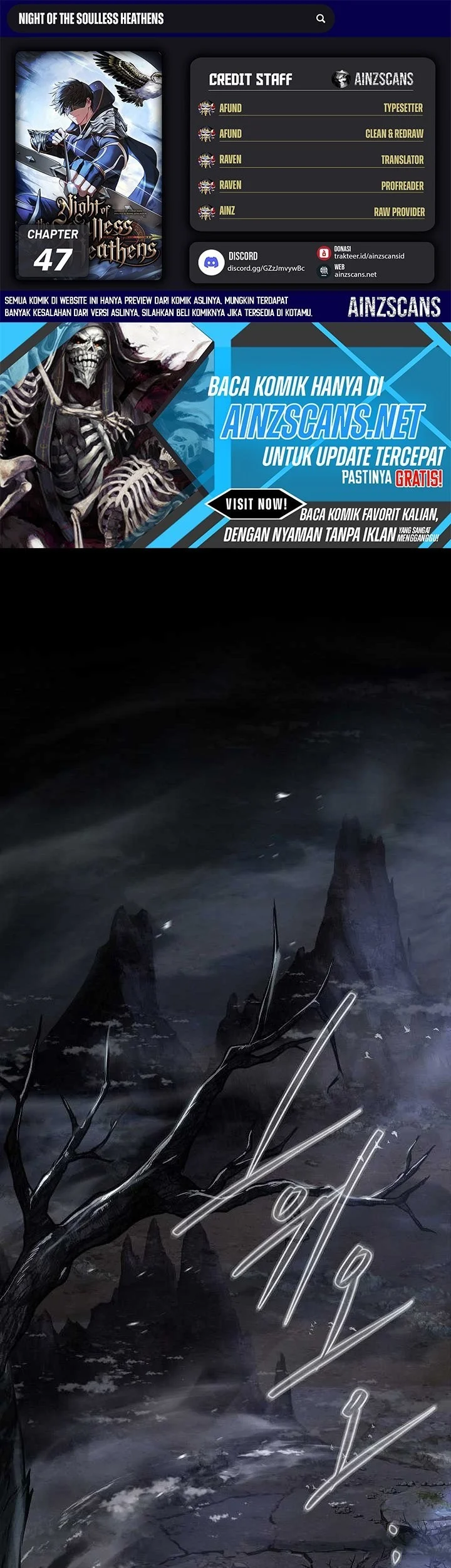 Night of the Soulless Heathens Chapter 47 - halaman 1