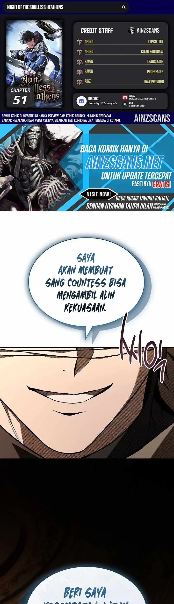 Night of the Soulless Heathens Chapter 51 - halaman 1