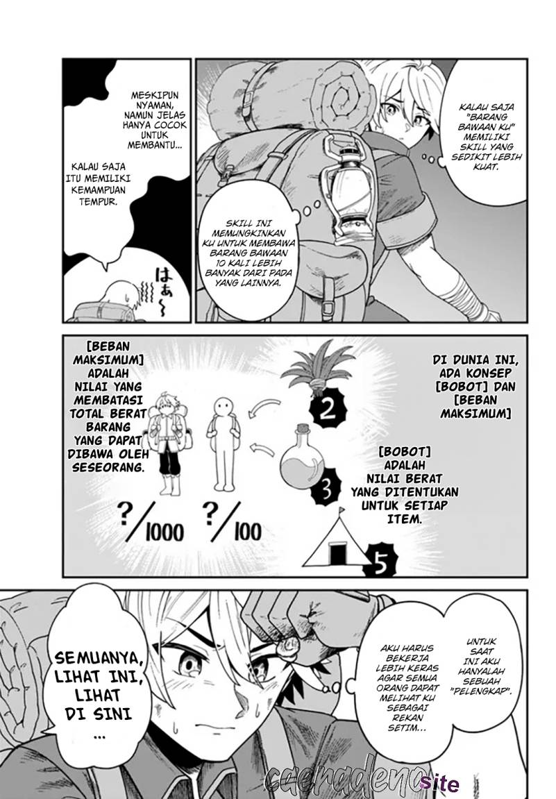 Nimotsu Mochi no Nousuji Musou Chapter 1 - halaman 12