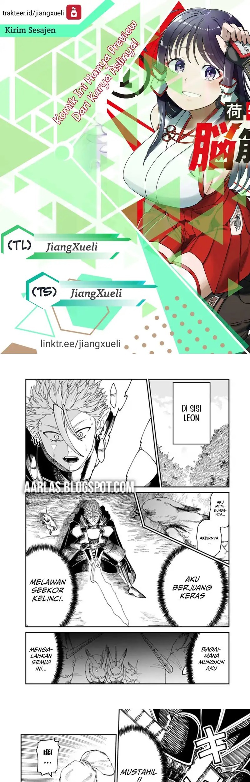 Nimotsu Mochi no Nousuji Musou Chapter 10.2 - halaman 1