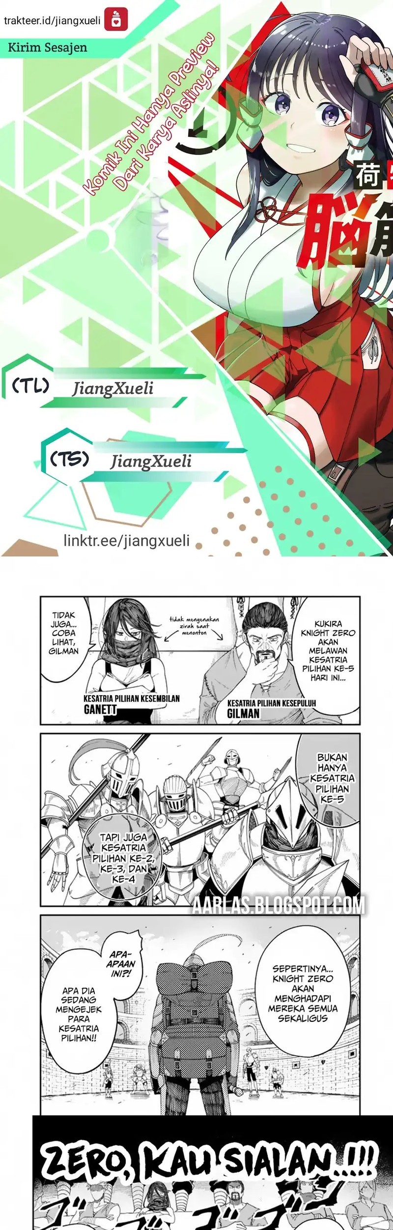 Nimotsu Mochi no Nousuji Musou Chapter 13.2 - halaman 1