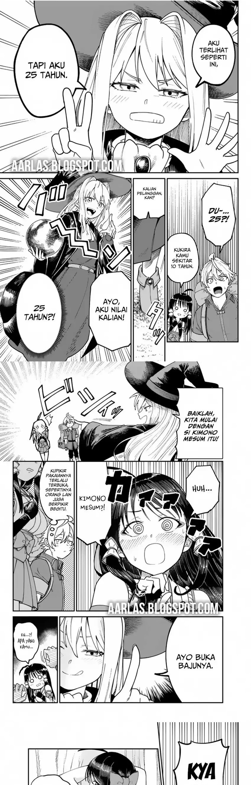 Nimotsu Mochi no Nousuji Musou Chapter 6.1 - halaman 4