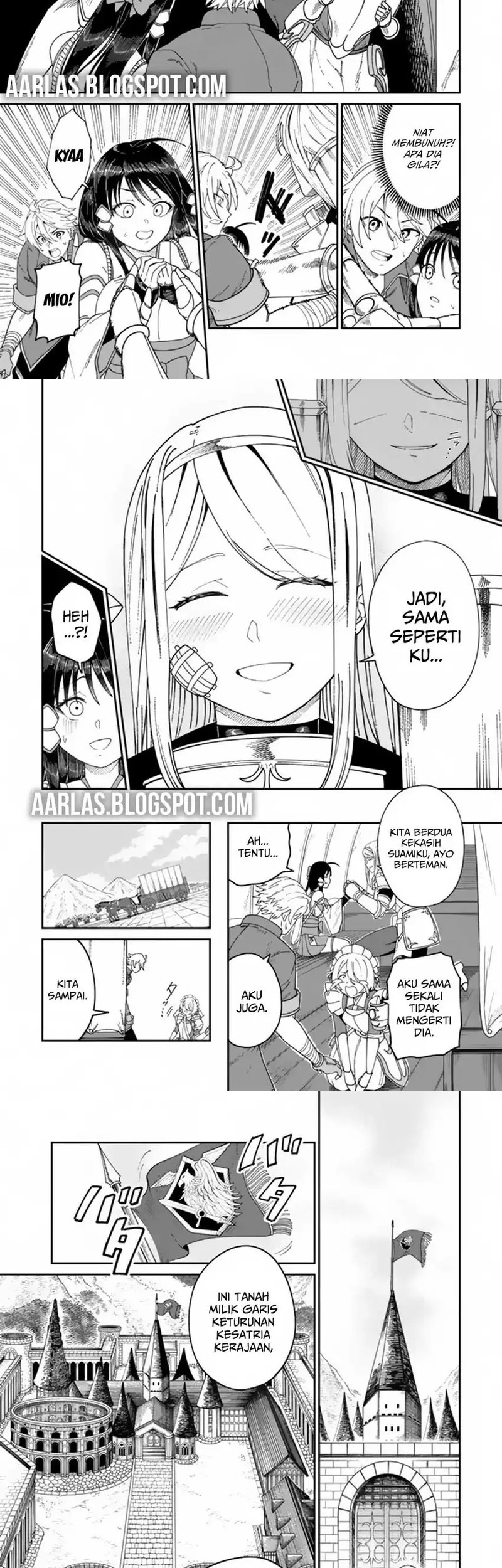 Nimotsu Mochi no Nousuji Musou Chapter 8.1 - halaman 8